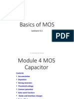 Lecture 4.1 Basics of MOS & Creation of Different Regions