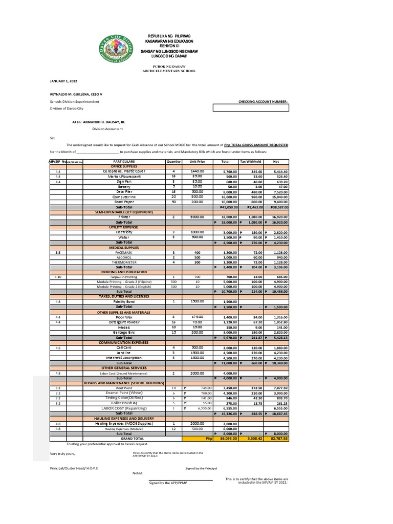 Rca Template PDF Manufactured Goods
