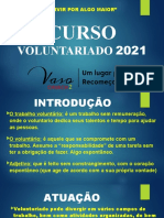 Curso Voluntariado 2021