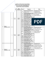 Jadwal Pengawas Dan Piket 2 Baruuuuuu