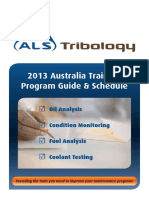 2013 Australia Training Program Guide and Schedule