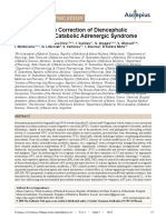 Neurovegetative Correction of Diencephalic - Hyperkinetic, Catabolic Adrenergic Syndrome