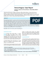 Angina Bullosa Hemorrhagica: Case Report