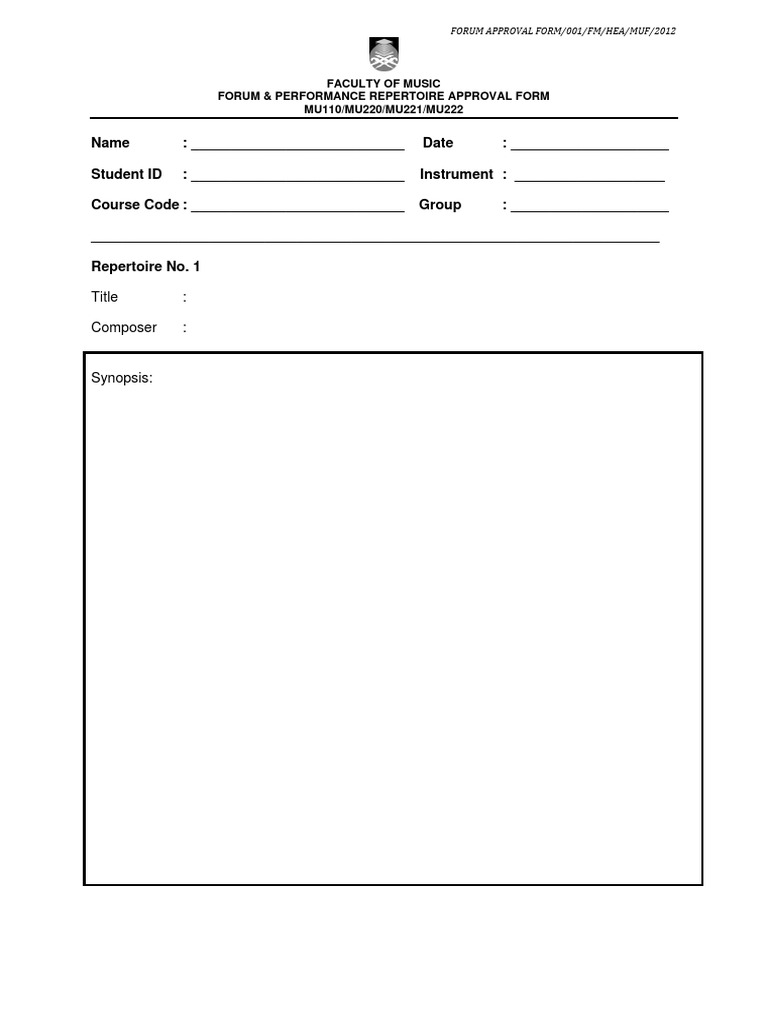 Title: Composer:: Faculty of Music Forum & Performance Repertoire ...