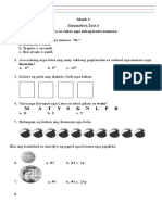 Math q1 Summative Test 4