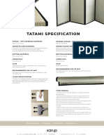 Tatami Specification: Tata MI