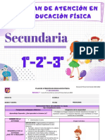 Plan de Atención EF Secundaria 1º, 2º y 3º Sem. 7-Mtro. Antonio Preza