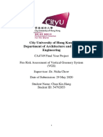 City University of Hong Kong Department of Architecture and Civil Engineering