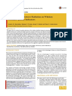 Influence of Microwave Radiation On Whiskey Distillate Quality Indicators