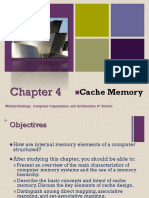 Cache Memory: William Stallings, Computer Organization and Architecture, 9 Edition