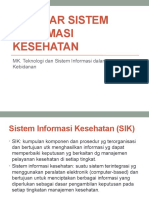 Standar Sistem Informasi Kesehatan