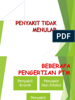 Epidemiologi Penyakit Tidak Menular - PPT 1