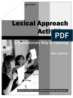 Lexical Approach Activities PDF
