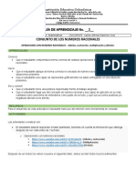 Guía No 3 Matemáticas Grado 7 + RUBRICA 3