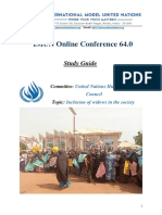 Study Guide - UNHRC - International MUN Online Conference 64.0