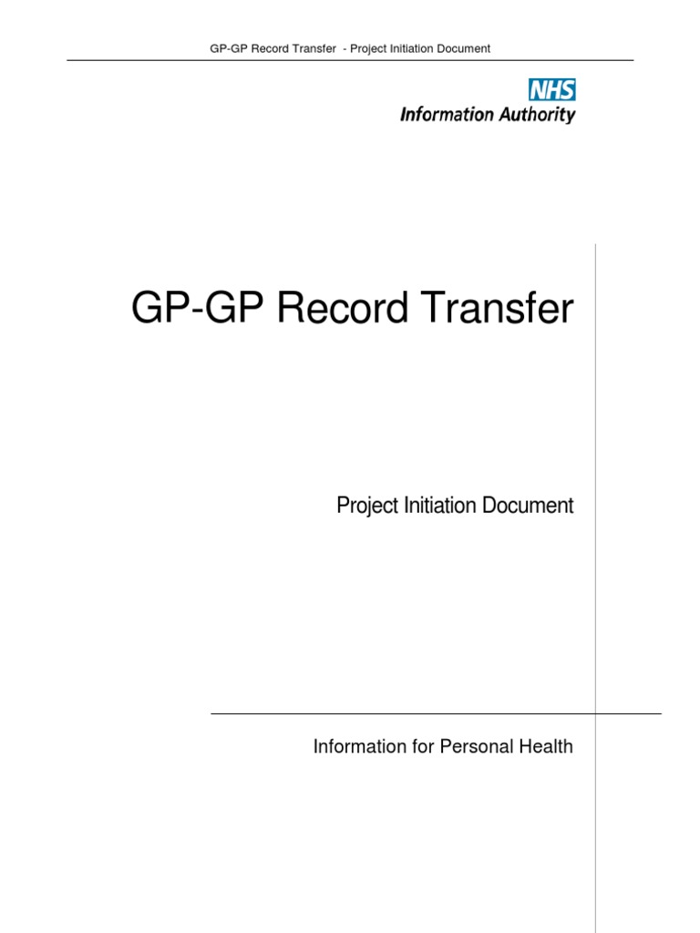 GP2GP Pid101 | PDF | General Practitioner | Xml Schema