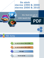 So Sánh Incoterms - 2