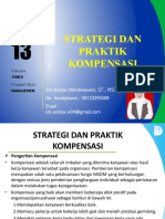 PPT 13 - Strategi dan Praktik Kompensasi