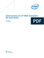 Intel Cyclone 10 LP FPGA Evaluation Kit User Guide: Subscribe Send Feedback