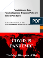 Materi Universitas Islam Bandung, DR, Dr. Santun Bhekti Rahimah, M.Kes. - Webinar Bagian Psikiatri, Pembelajaran Di Era Pandemi