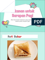 Slide 1 - Makanan Untuk Sarapan Pagi