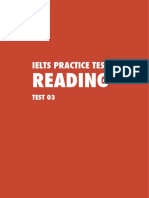 IELTS Practice Test 03 Reading GT