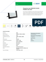 Proyector Led SMD2835 SOLID POWER SSD 50W 