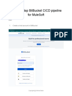 Step by Step BitBucket CICD Pipeline For MuleSoft