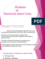 Qi W1 Classification of Hand Tools