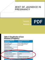 Management of Pregnancy Jaundice