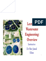 Wastewater Engineering:: Instructor DR Sher Jamal Khan