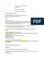 Lei Fundamental e Suprema de Um Estado: Constituição Ideal