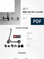 (PPT) Mijia Electric Scooter - Product Specification - V1 - 20170619