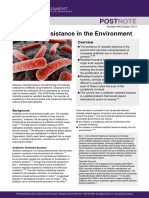 Antibiotic Resistance in The Environment: Background