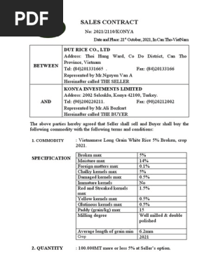 SALES-CONTRACT