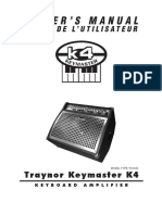 traynor k4 manual