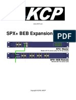 SPX+ BEB Expansion Unit Manual