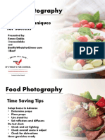 Food Photography: Tips and Techniques For Success