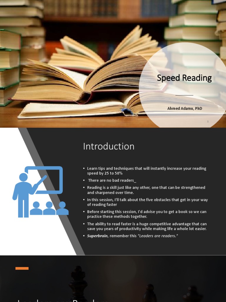 40 - Speed Reading KT | PDF | Cognition | Psychology