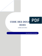 Code Des Douanes 2020