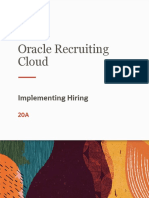 Implementing Hiring 20A