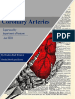 Coronary Arteries: Supervised by Department of Anatomy Jun 2020