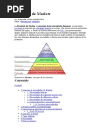 Pirámide de Maslow