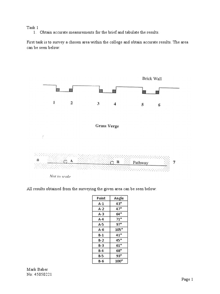 Dumpy Level Survey Measurements | PDF | Accuracy And Precision | Metrology