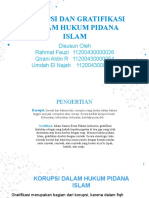 Korupsi dan Gratifikasi dalam Hukum Pidana Islam