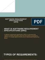 Software Requirement Specifications