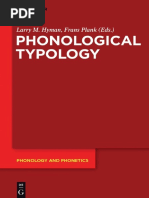 (Phonology and Phonetics (Book 23) ) Larry M. Hyman - Frans Plank - Phonological Typology-Walter de Gruyter (2018)