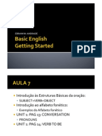 Basic English - Getting Started - AULA07