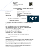 Estandar y Procedimiento Intervenciones de PLC y Hmi