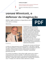 Donald Winnicott o Defensor Da Imaginacaopdf